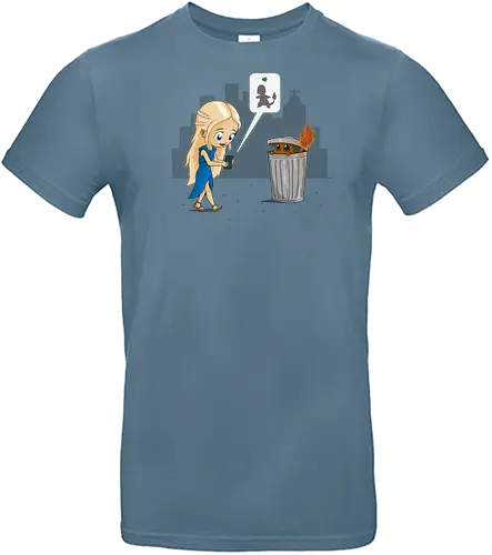 Catching Fire - mashup, gaming, serie, feuer, eis - Standard T-Shirt