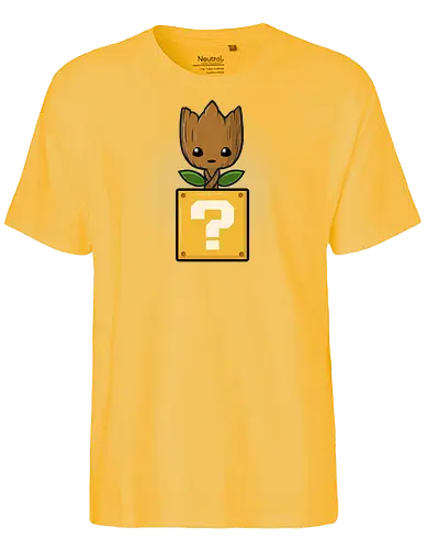 Galaxy Power Up - mashup, gaming, comic, movie, superhero - Fairtrade T-Shirt