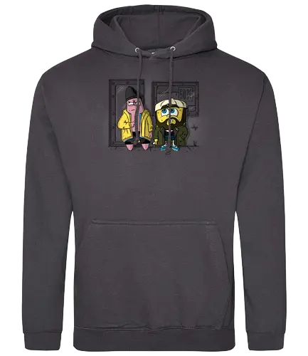 Pat and Silent Sponge - fun, mashup, Sponge, jay, silent bob - Standard Hoodie