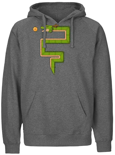 Retro Dragon - dbz, anime, mashup, gaming - Fairtrade Hoodie