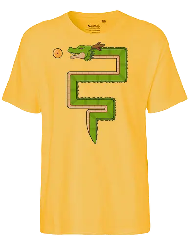 Retro Dragon - dbz, anime, mashup, gaming - Fairtrade T-Shirt