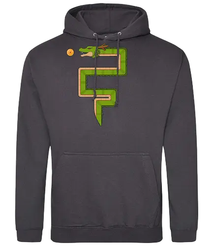 Retro Dragon - dbz, anime, mashup, gaming - Standard Hoodie