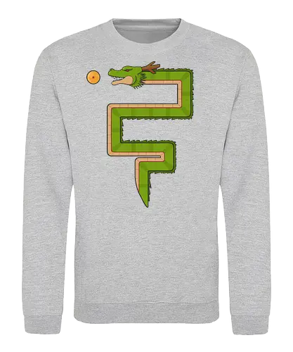 Retro Dragon - dbz, anime, mashup, gaming - Sweatshirt