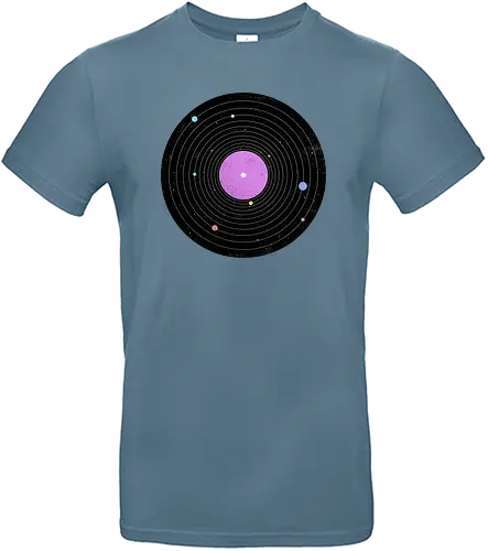 Galaxy Song - music, platte, lp, schallplatte, vinyl, sonnensystem, solar system, science, wissenschaft - Standard T-Shirt