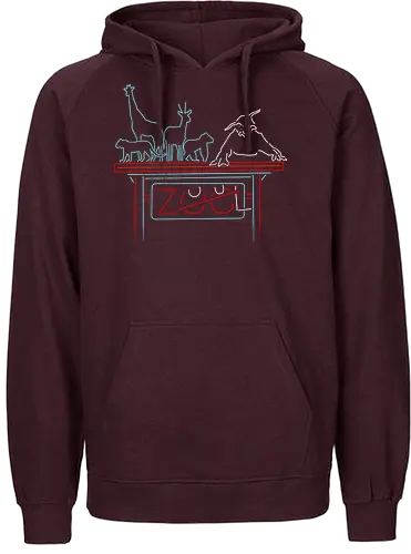 Zool - zuul, classic movies, 80s, ghost, dog, gatekeeper, hund - Fairtrade Hoodie