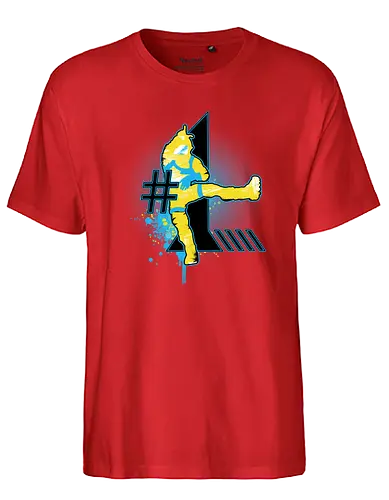 Poster - fortnite, gaming, game, battle royale - Fairtrade T-Shirt