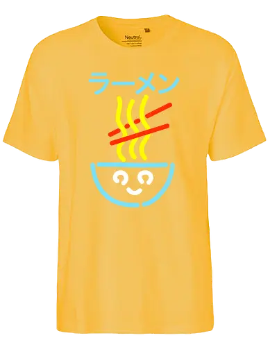 Hot Noodles - noodles, nudeln, ramen, japan, nippon, food, essen, ting - Fairtrade T-Shirt
