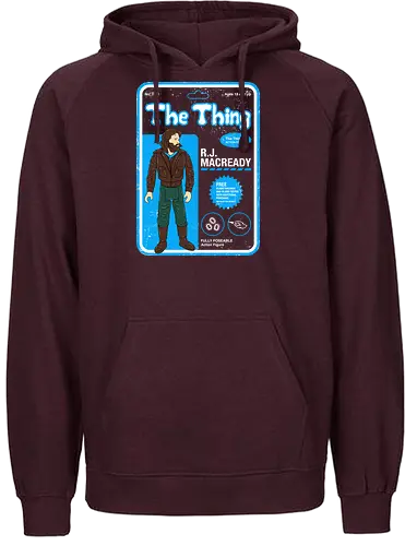 Macready - action figure, the thing, 80s, horror, movie, film - Fairtrade Hoodie
