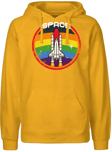 Space Shuttle - space shuttle, nasa, space, raumfahrt, space travel, discovery, astronomy, astronaut, spaceship - Fairtrade Hoodie
