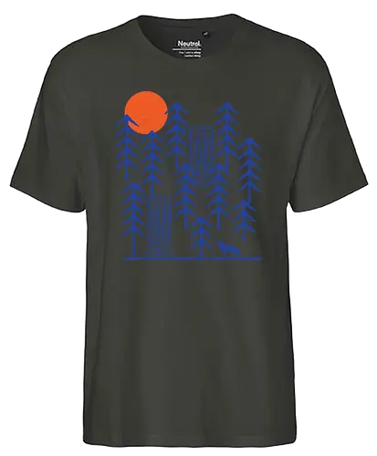 Wild Day - fox, fuchs, outside, outdoor, draußen, forrest, wald, wilComiconsoles, wilderConsoles - Fairtrade T-Shirt