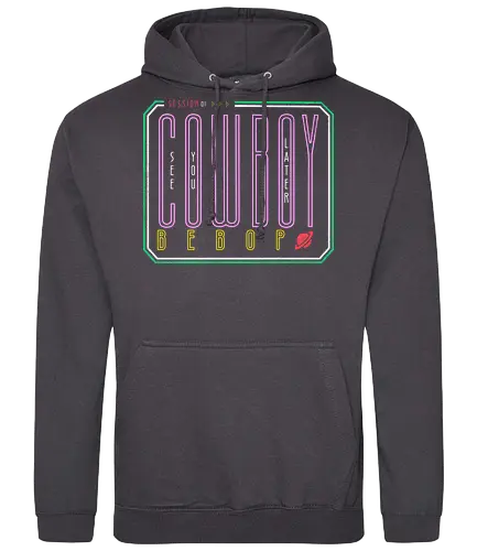 Session 01 - anime, space cowboy, bounty hunter, sci fi, science fiction, Cowboy - Standard Hoodie