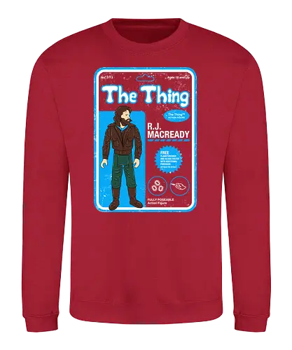 Macready - the thing, john carpenter, horror, 80s, movie, film, action figur - Sweatshirt