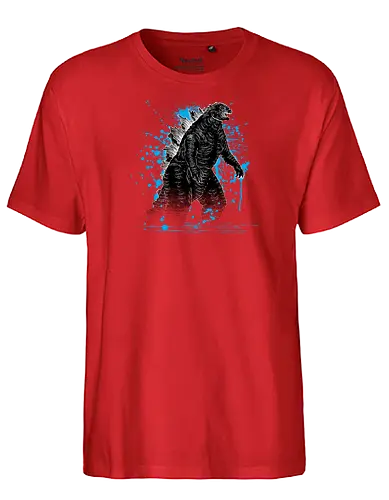 mighty king - water, monster, film, kaiju - Fairtrade T-Shirt