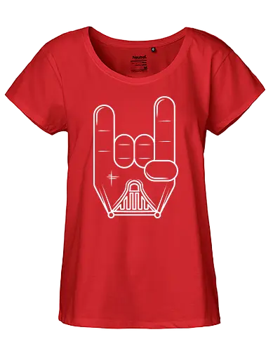 dark rock - metal, mashup, musik, film, sci-fi - Fairtrade Girl Shirt