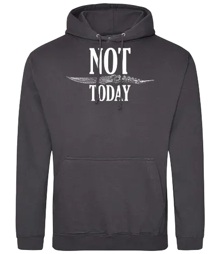 Not Today Dagger - serie, daggar, meme, tv, fantasy - Standard Hoodie