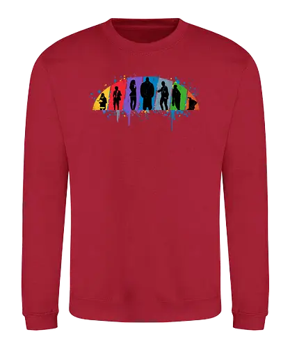 Academy of Heroes - umbrella, academy, gerard way, vanja, klaus, comic, serie - Sweatshirt