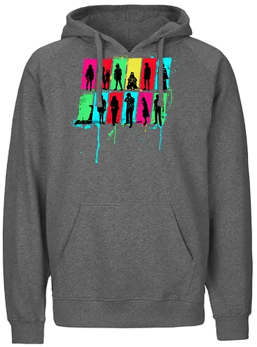 strange crew - stranger, things, stranger kids, eleven, 80s, demogorgon - Fairtrade Hoodie