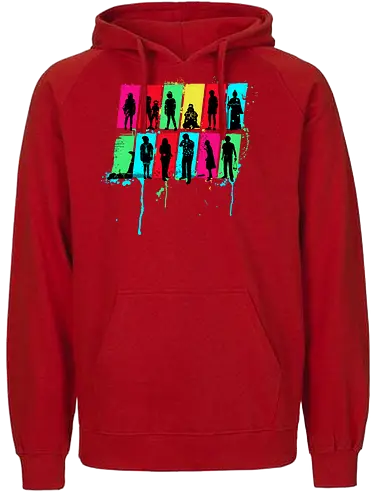 strange crew - stranger, things, stranger kids, eleven, 80s, demogorgon - Fairtrade Hoodie