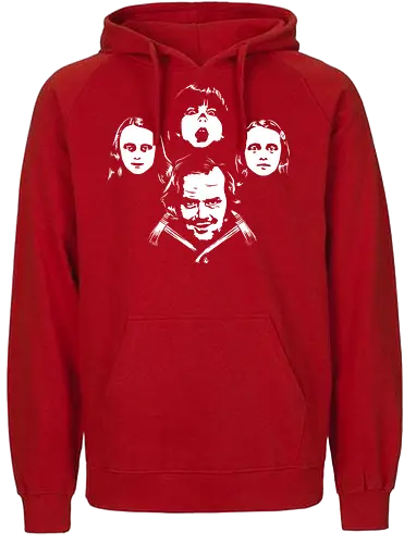 Redrum Rhapsody - shining, Jack torrance, stephen king, Here is Johnny, horror, queen, mashup, bohemian rhapsody - Fairtrade Hoodie