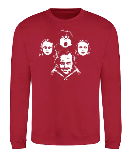 Redrum Rhapsody - shining, Jack torrance, stephen king, Here is Johnny, horror, queen, mashup, bohemian rhapsody - Sweatshirt