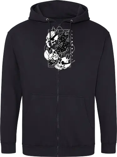 Moon Skulls and Crystals