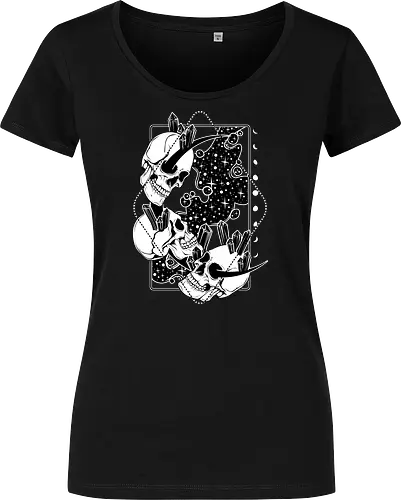 Moon Skulls and Crystals