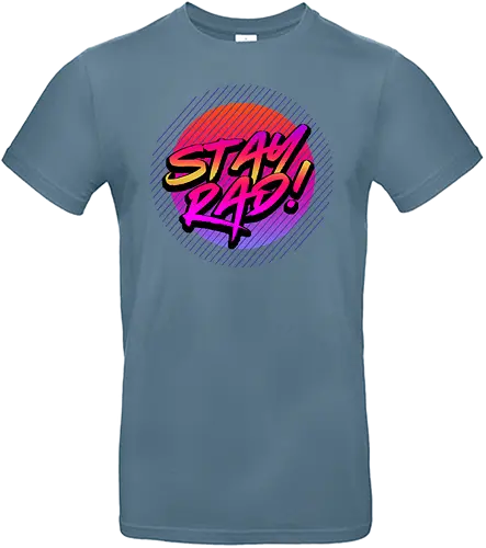 Stay Rad - rad, retro wave, wave, 80s - Standard T-Shirt