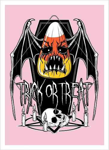 Evil Candy Corn Trick or Treat
