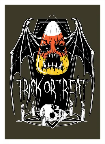 Evil Candy Corn Trick or Treat