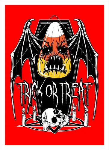 Evil Candy Corn Trick or Treat
