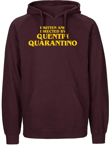 Quentin Quarantino - 2020, Corona, Covid, quentin tarantino - Fairtrade Hoodie