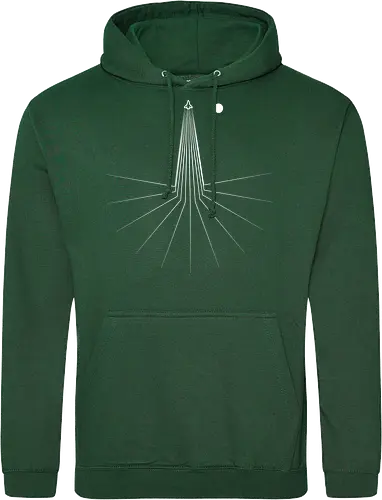 Moon Mission - space, science, rocket, rakete, weltraum - Standard Hoodie