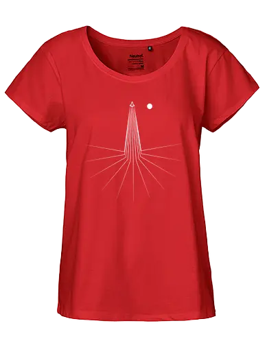 Moon Mission - space, science, rocket, rakete, weltraum - Fairtrade Girl Shirt