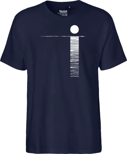 Moonlight Sun - art, moon, water, nature, mond, natur - Fairtrade T-Shirt