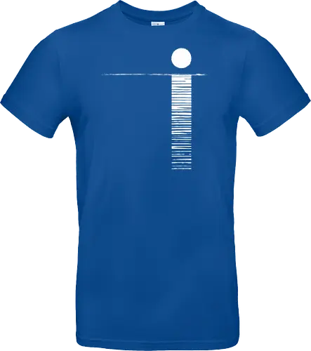 Moonlight Sun - art, moon, water, nature, mond, natur - Standard T-Shirt