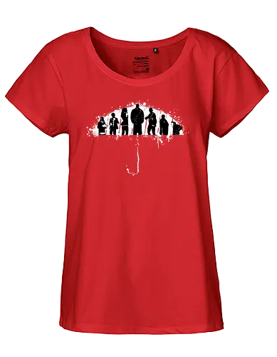 Under My Umbrella La La - tv, serie, umbrella, academy, comic, music - Fairtrade Girl Shirt