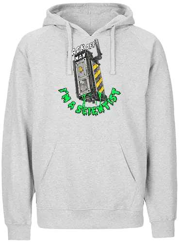 Back Off - movie, ghost, 80s, buster, scientist, science - Fairtrade Hoodie
