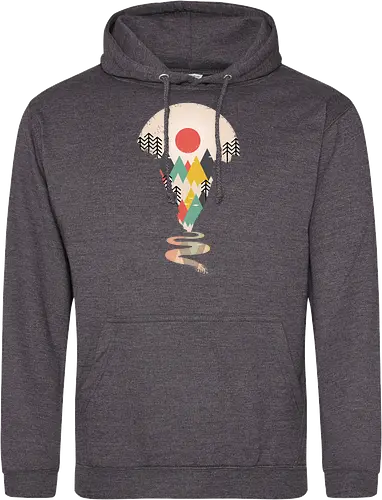 Exploring Landscapes - Landscape, nature, art, kunst - Standard Hoodie