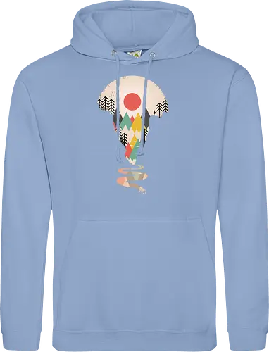 Exploring Landscapes - Landscape, nature, art, kunst - Standard Hoodie
