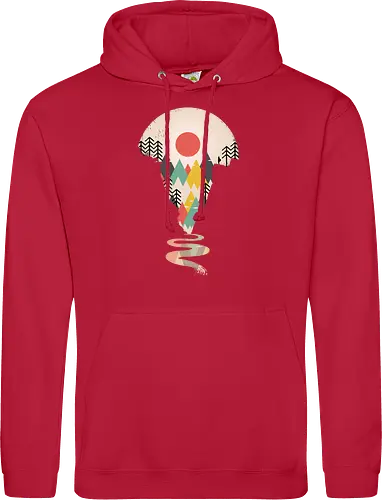 Exploring Landscapes - Landscape, nature, art, kunst - Standard Hoodie