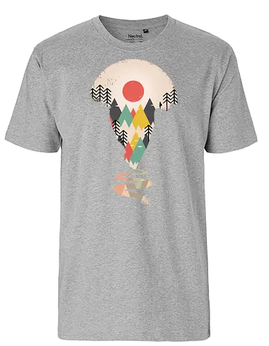 Exploring Landscapes - Landscape, nature, art, kunst - Fairtrade T-Shirt