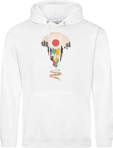 Exploring Landscapes - Landscape, nature, art, kunst - Standard Hoodie