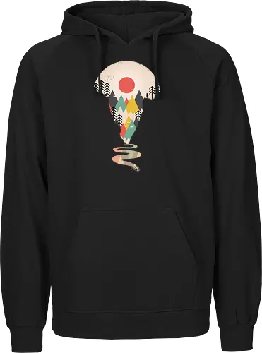 Exploring Landscapes - Landscape, nature, art, kunst - Fairtrade Hoodie