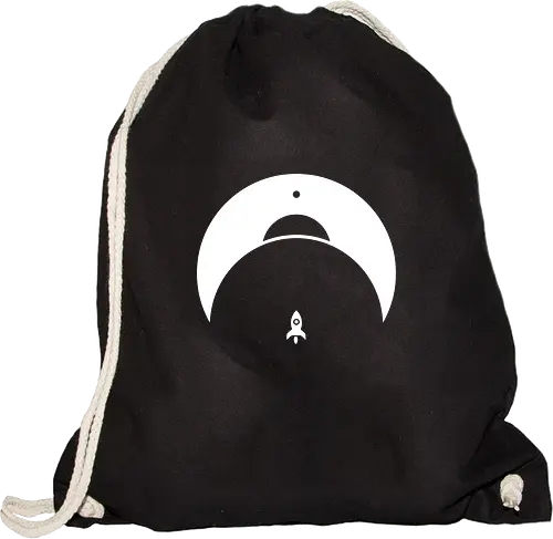 Retro Rocket - science, rocket, space, journey, weltraum, rakete - Gymsack