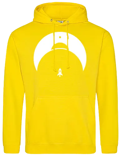 Retro Rocket - science, rocket, space, journey, weltraum, rakete - Standard Hoodie