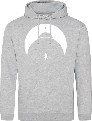 Retro Rocket - science, rocket, space, journey, weltraum, rakete - Standard Hoodie