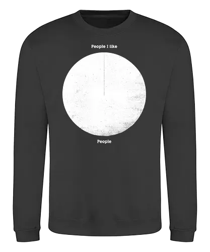 The People - fun, meme, people, Hate, like, love - Sweatshirt