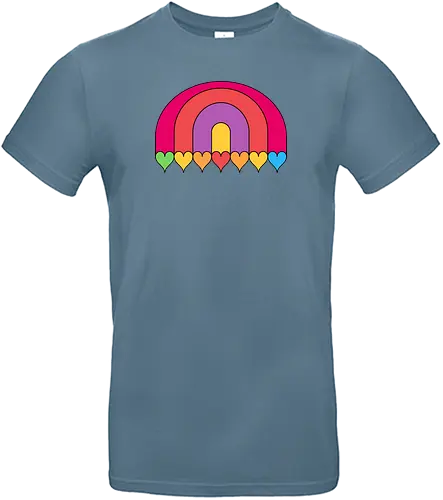Rainbow Loves - rainbow, colour, Lgbtq, lgbt, love, Love all - Standard T-Shirt