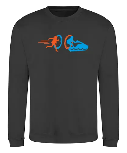 Jet Ski Vibes - tv, Insider, joke, Jet Ski, time travel, mashup - Sweatshirt