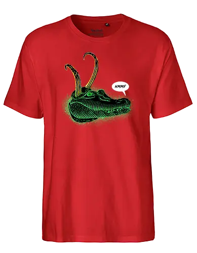 Cheeky Alligator - Alligator, time, timeline, Variant, tv - Fairtrade T-Shirt